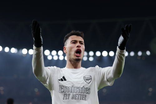 Arsenal has won one and lost three of the games win the All White shirt.