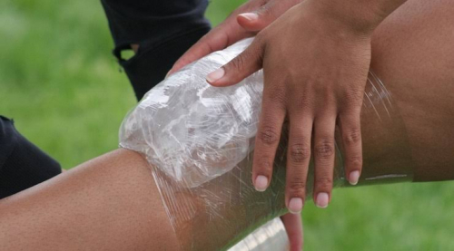 Ice pack is an alternative to magic spray 