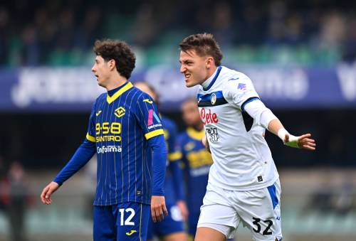 Mateo Retegui four goals against Hellas Verona 