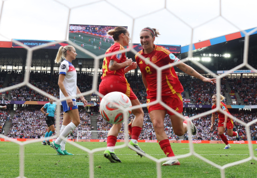 And Still The Lionesses | England Beat Spain in Battle of Eras To Retain WEURO Glory: Mariona Caldentey opens the scoring for Spain in the final 