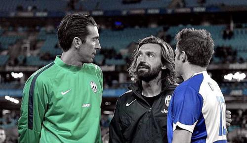 What Is The Hardest Position In Soccer? Ranking All 9 Soccer Position By Difficulty Level: Italy legends, Gianluigi Buffon, Andrea Pirlo and Alessandro Del Piero