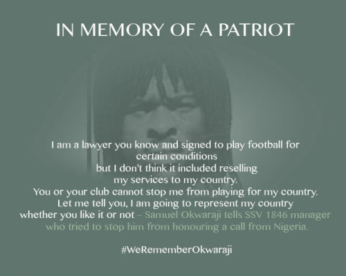 Samuel Okwaraji And 20 Nigerian Footballers Who Died in Their Prime