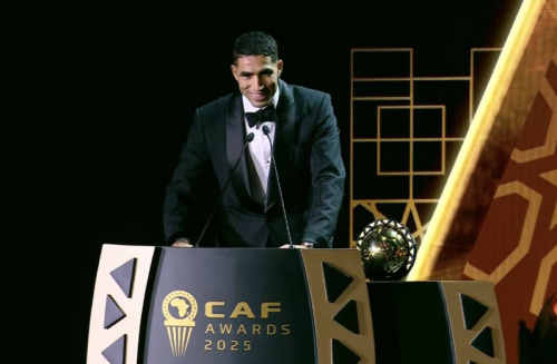 Achraf Hakimi and all the winners at 2025 CAF Awards